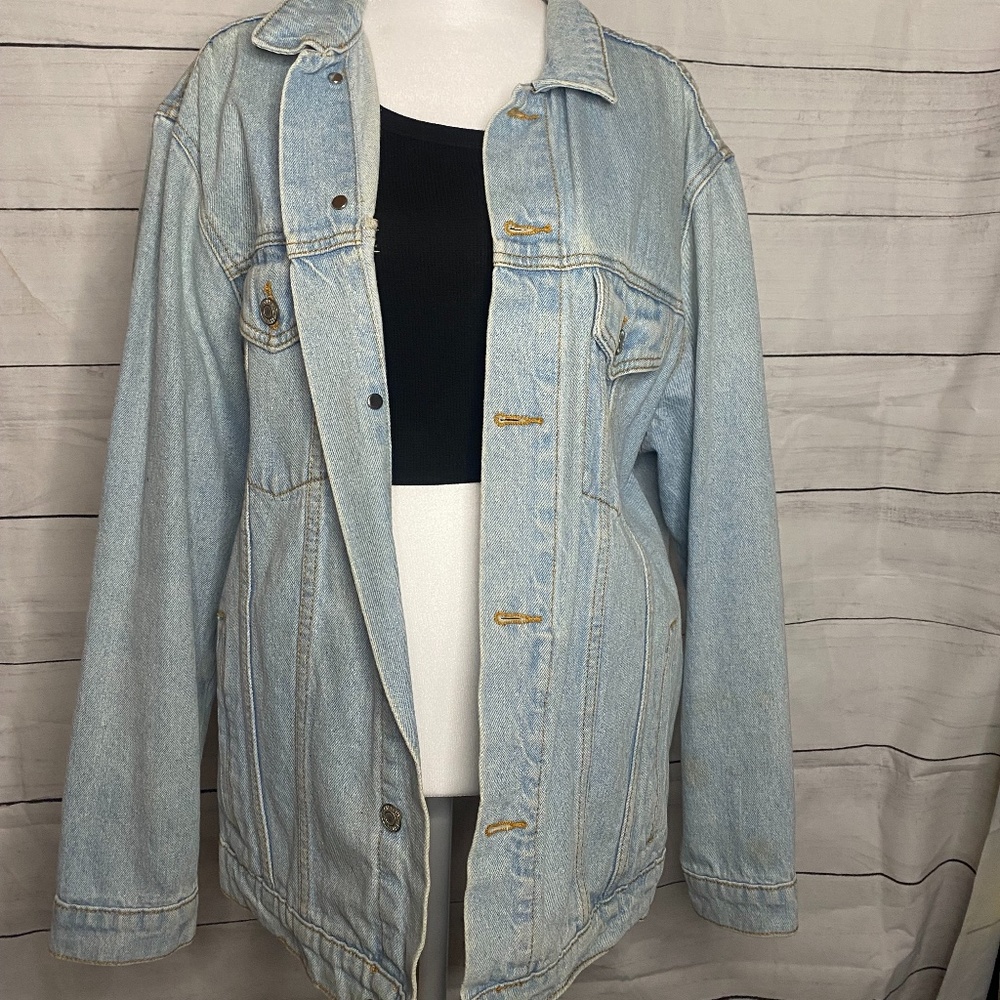 Over Sized Jean Jacket